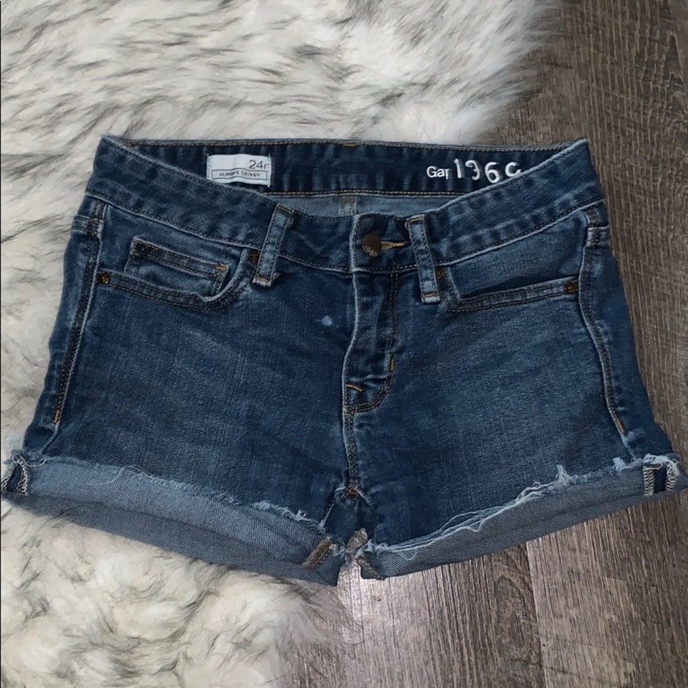 Gap jean cut offs